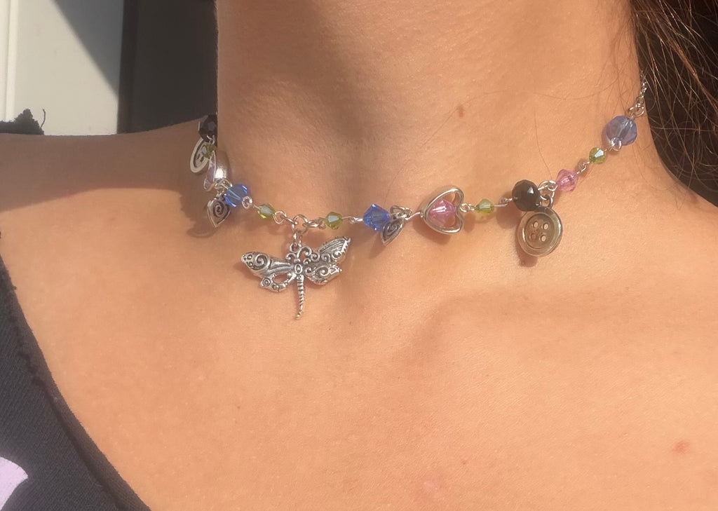 Coraline inspired Necklace