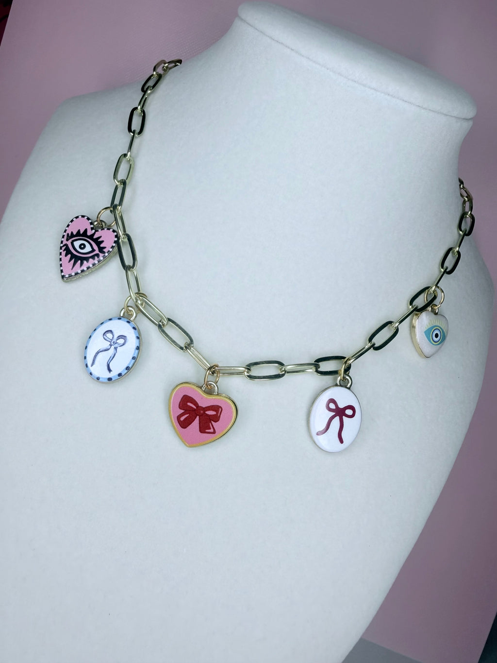 Multi Charm necklace