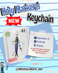 Holy mackerel keychain!!’