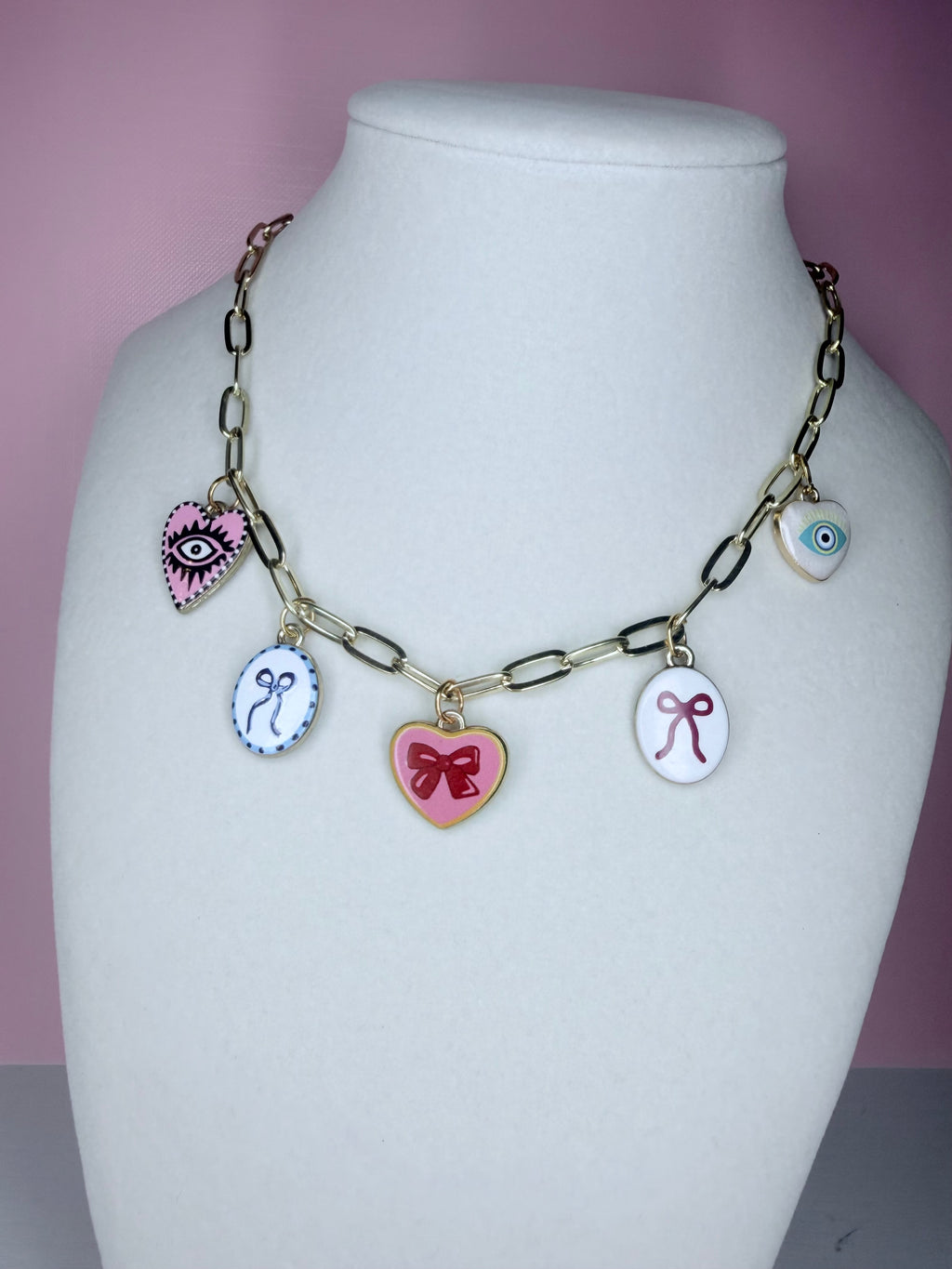 Multi Charm necklace