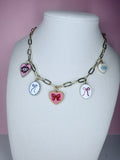Multi Charm necklace