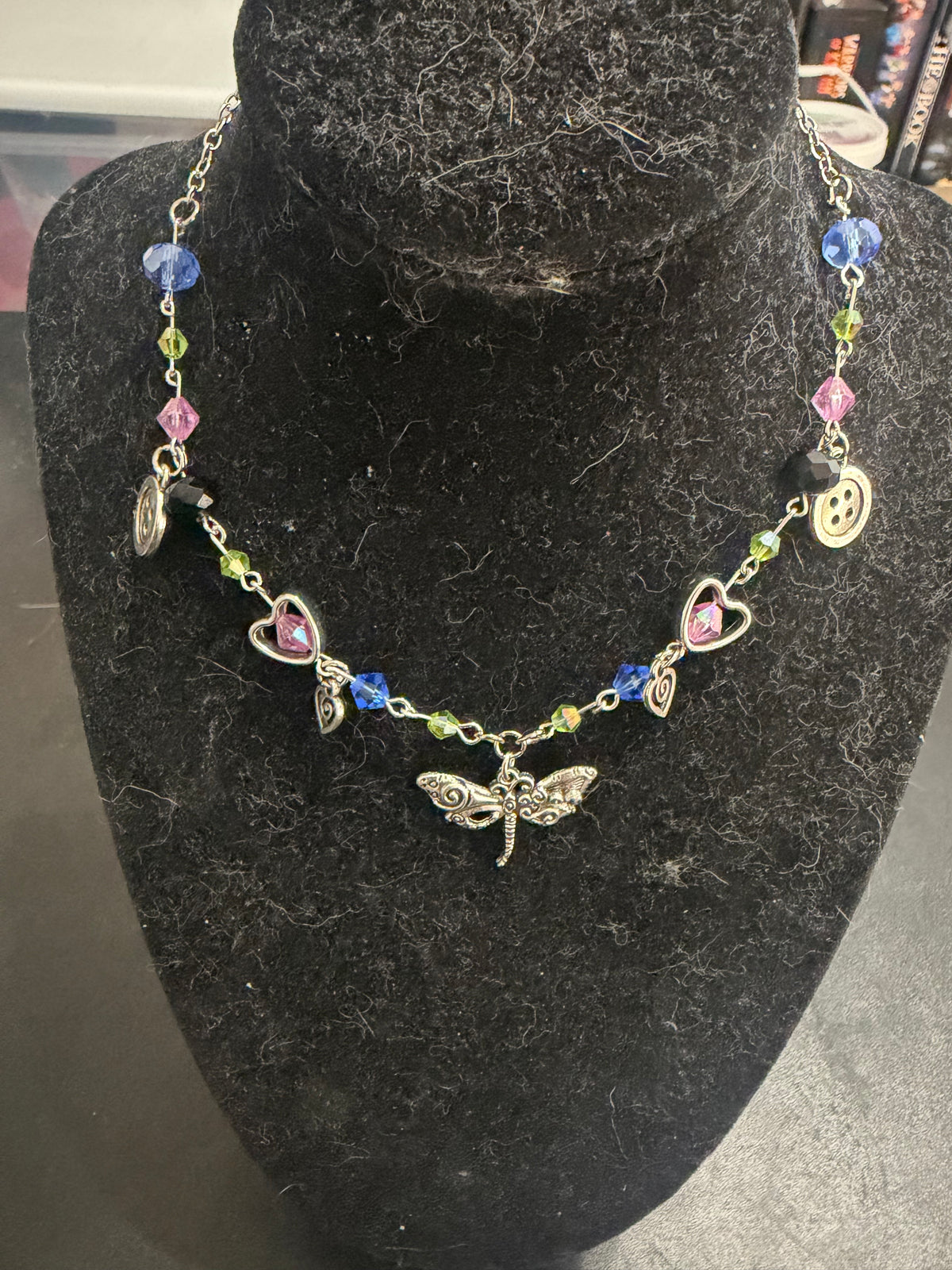 Coraline inspired Necklace