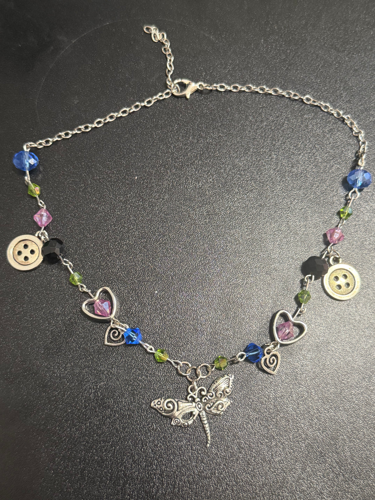 Coraline inspired Necklace