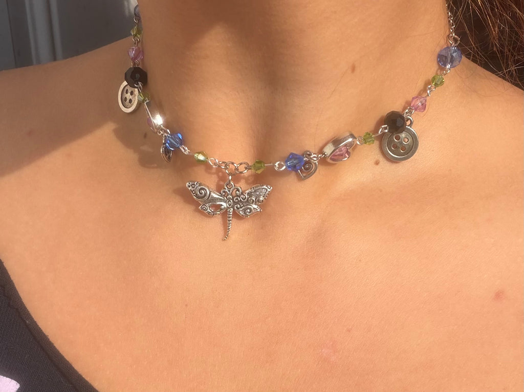 Coraline inspired Necklace