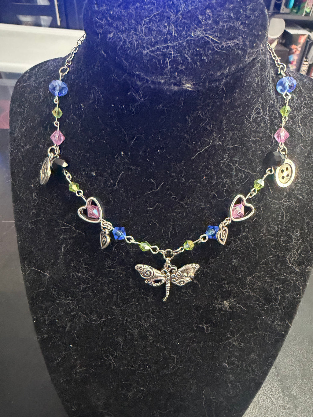Coraline inspired Necklace