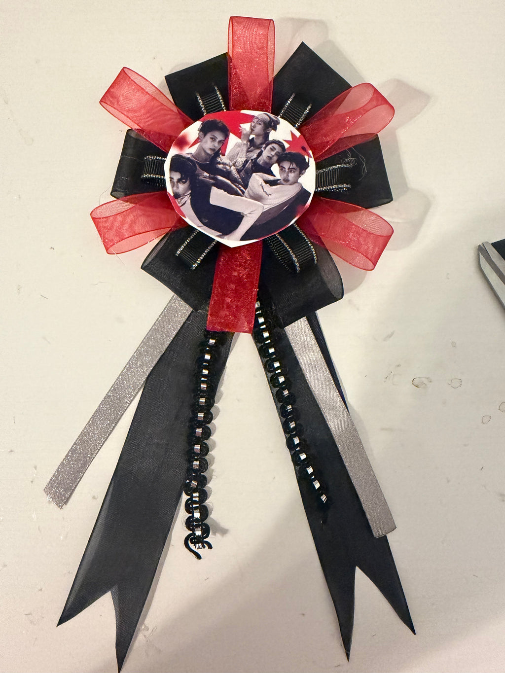 Rosette Bag charm